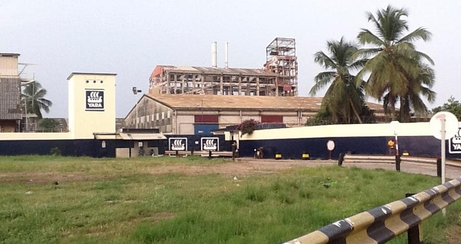 Yara Ivory Coast site 